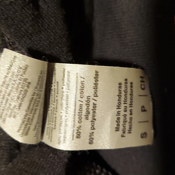 NWOT Unisex Graphic Black Hoodie size S - Picture 4 of 4